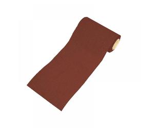 Faithfull 000504 Aluminium Oxide Sanding Paper Roll Red Heavy-Duty 115Mm X 10M 120G