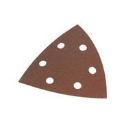 Faithfull 003437 Delta Hook & Loop Sanding Sheets Tr2 93mm Very Coarse (Pack 5) Faiadssvc