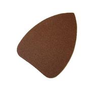 Faithfull 006872 Mouse Sander Sheets Hook & Loop Plain Medium (Pack 5) Faiaomousem