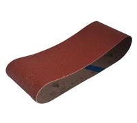 Faithfull Aluminum Oxide Cloth Belt 100mm x 610mm 100mm x 610mm 40g Pack of 3