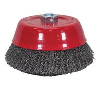 Faithfull WBC125 Wire Cup Brush 125 x M14 x 2/0.30mm