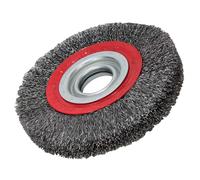 Faithfull 0315050130 Wire Wheel 150 X 23mm, 32mm Bore, 0.30mm Wire Faiwbww150