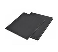 Faithfull Aluminium Oxide Cloth Sheets Assorted Grit Pack of 3