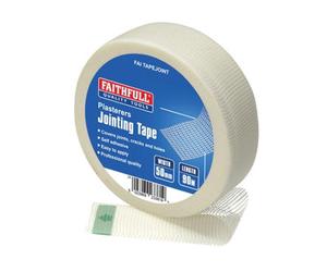 Faithfull 08045090Tb Pt1-50 Plasterer's Joint Tape 50mm X 90M Faitapejoint