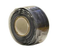 Faithfull 0822253Bkclm-Tb Silicone Tape 25mm X 3M Black Faitapesilbk