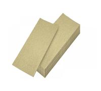 Faithfull Clip On 1/3 Sanding Sheets 92mm x 230mm Coarse Pack of 10