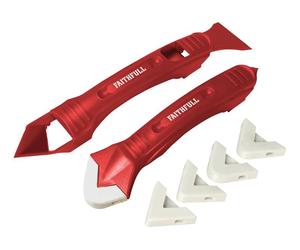 Faithfull 0984173641 Silicone Scraper Kit Two Piece