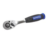 Faithfull 1/4In Drive Quick Release Ratchet Handle