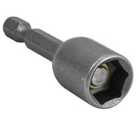 Faithfull 1/4 Inch Magnetic Hex Nut Driver For Efficient Bolt And Nut Handling