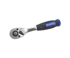 Faithfull 1/4in Drive Quick Release Ratchet Handle