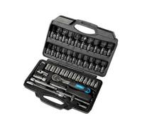 Faithfull 1/4In Socket Set, 46 Piece Faisoc1446Mq
