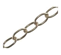 Faithfull 1.8mm 10m Chrome Oval Chain