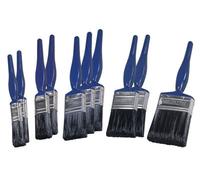 Faithfull Utility Paint Brush Set – Synthetic – 10-Piece