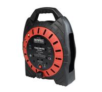 FAITHFULL 10m 33' 4-Gang Socket 3120w Extension Cable Lead Reel,FPPCR10MSE XMS22