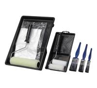 Faithfull FAIRKIT11PC 11 Piece Decorating Kit. Including Trays, Rollers and Dust Sheet