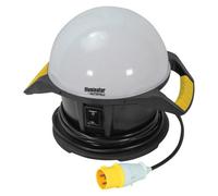 Faithfull 110V 360 Degree Task Site Light 4000L With Power Take Off Fppsltl50L