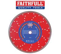 Faithfull DB115TURB 115 x 22 mm Turbo Cut Diamond Blade