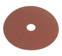 Faithfull 115mm Resin Bonded Sanding Discs 115mm 24g Pack of 25