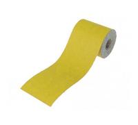 Faithfull 115mm Yellow Aluminium Oxide Paper Roll Multi Colour (115mm X 5M)