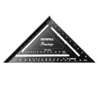 Faithfull 12 In Prestige Speed Roof Square Cnc Black Aluminium 300mm Faicsq12Cnc
