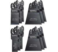Faithfull Cutting Accessory Pack for Oscilating Multi-Tools 12 Piece