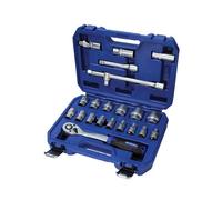 Faithfull 121022N1 1/2In Drive Socket Set, 22 Piece Faisoc1222Mn