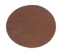 Faithfull FAIADHL125A Hook & Loop Sanding Disc 125mm Plain Assorted (Pack of 5)