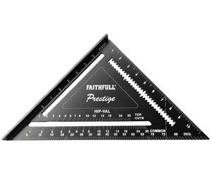 Faithfull 12in 300mm Prestige CNC Quick Speed Roofing Rafter Square, FAICSQ12CNC