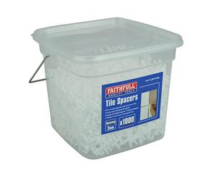 Faithfull 150131000B Tile Spacer Long Leg 3Mm (Tub 1000)