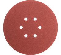 Faithfull 150mm Hook and Loop Sanding Discs 150mm Very Fine Pack of 5