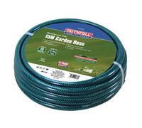 Faithfull 15M (49ft) Reinforced Hose 12.7mm (1/2 Inch) Diameter - PVC Garden Hose Pipe