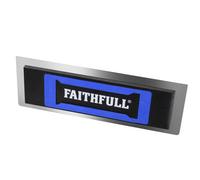Faithfull 16-Inch Stainless Steel Flexifit Trowel With Foam Grip For Easy Plastering