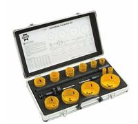 FAITHFULL 16 Piece Universal Bi-Metal/Wood Holesaw Set,From 16mm To 76mm,FAIHSKU