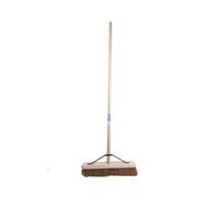 Faithfull Broom Soft Coco 450mm (18in) + Handle & Stay