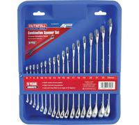 Faithfull Comb Spanner Cv Set 18Pc 6-24Mm, Multi