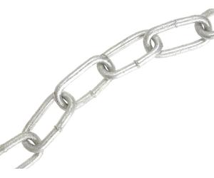 Faithfull 19334G Galvanised Chain Link 4Mm X 30M Reel - Max. Load 120Kg