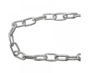 Faithfull 19344G Galvanised Chain Link 5Mm X 25M Reel - Max. Load 160Kg