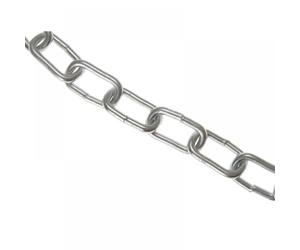 Faithfull 19354Z Zinc Plated Chain 6Mm X 10M Box - Max. Load 250Kg
