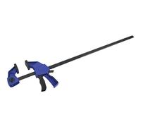 Faithfull FAIBCS24200 Heavy Duty Bar Clamp (600 mm, 24in Capacity) and Spreader (860 mm, 34in Capacity) 230 kg Clamping Force