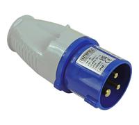 Eagle 230V Blue 16 A 3 Contact High Current In-line Plug