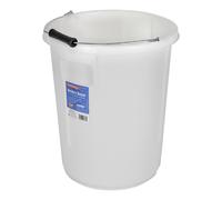 Faithfull 25 Litres (5 Gallons) White Builders Bucket