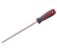 Faithfull 250mm Round Second Cut Engineer's File With Comfortable Handle