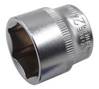 Faithfull 3/8" Drive Hexagon Socket 3/8" 24mm