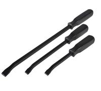 Faithfull 3-Piece Mechanics Pry Bar Set - 210mm, 300mm & 450mm For Heavy-Duty Use