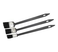 Faithfull FAIPBRAD3 Long Reach Angled Radiator Paint Brush Set of Three: 25, 38, 50mm (1, 1.5, 2in) 300mm Long Handle