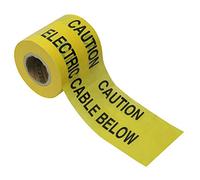 Faithfull 365m Warning Tape - Electric