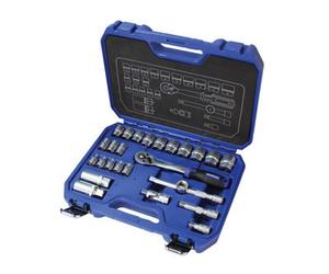 Faithfull 381026N1 3/8In Drive Socket Set, 26 Piece Faisoc3826Mn