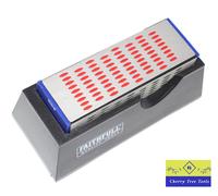 Faithfull 4 Sided Diamond Sharpening Stone 200-600 Grit Tool Sharpener UK