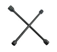 Faithfull 4-Way Wheel Brace Black Powder Coated 14in