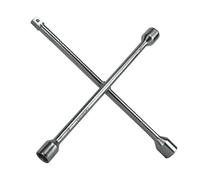 Faithfull 4-Way Wheel Brace Chrome Plated 14in FAIAUWB4WC